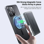 MOVESPEED S10Pro Magnetic Power Bank 10000mAh Wireless Portable External Battery with Stand for MagSafe PowerBank for iPhone 16