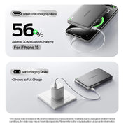 MOVESPEED S10Pro Magnetic Power Bank 10000mAh Wireless Portable External Battery with Stand for MagSafe PowerBank for iPhone 16