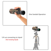 WG11 Zoom Monocular Telescope Camera 8-20x50 High Quality Zoomable Monocular Waterproof Hunting Monoculars For Animals Watching