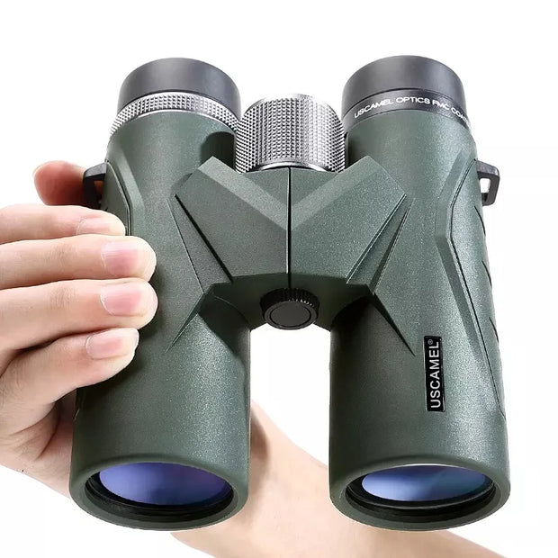 Powerful Binoculars Military HD 8x42 10x42 Binoculars Telescope BAK7 Eyepiece Cups Waterproof Nitrogen Zoom Optics for Hunting