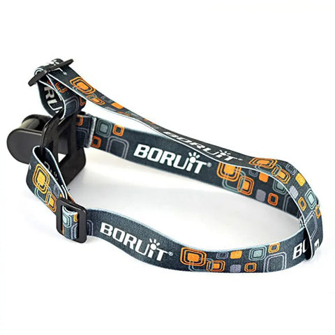 Boruit Adjustable Headband Head Belt Strap for R5 LED Bicycle Bike Headband Head lamp Head light