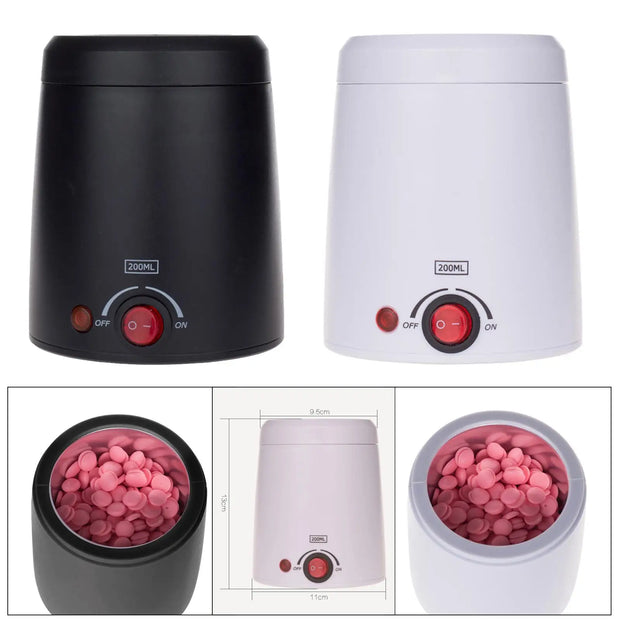 Wax Melter Professional Machine Hair Removal Wax Beans SPA Salon Accs 200cc