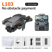 New L103 MAX Drone GPS Brushless Motor 8K HD Profesional FPV Quadcopter Smart 360° Obstacle Avoidance RC Drone