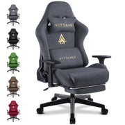 High Quality Gaming Chair With Footrest Brand Suede Leather Recline Office Chair Ergonomic Lumbar Support New Adjustable Unisex