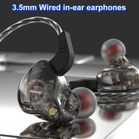 X2 3.5MM in-Ear Earbuds Wired Earphones HIFI Stereo Sound Bass Sports Headphones Subwoofer Game Headsets for PC Xiaomi Huawei