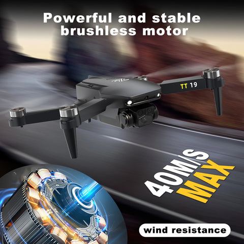 TT19-b UAV with 5G WiFi FPV Obstacle avoidan Drone GPS RC Quadcopter 1080P HD Camera Brushless Motor Optical Flow for Begginner