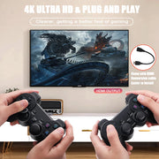 GD10 Game Stick 256G 4K HD Video Game Console Double Wireless 2.4G Controller Retro Console  58000 Games For PSP  Christmas Gift