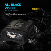 N016 300M Infrared WIFI Binoculars Night Vision 4 Inch 5K UHD 52MP 10X Digital Zoom Binocular Telescope for Hunting Camping