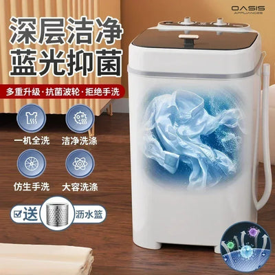 Household Washing Machine. Large Capacity. Mini & Small. Semi-Automatic. For Rental. Portable. Easy to Operate.