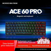 Mchose Ace 60Pro Ace 68  Mechanical Magnetic Switch Keyboard RGB E-sport FPS Hot Swap Custom Gaming Keyboard Pc Gamer Accessorie