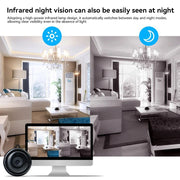 Xiaomi Wireless WiFi Camera HD Infrared Night Vision Camera Home Security Remote Monitoring Camera Intelligent Detection Outdoor