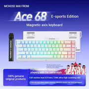 Mchose Ace 60Pro Ace 68  Mechanical Magnetic Switch Keyboard RGB E-sport FPS Hot Swap Custom Gaming Keyboard Pc Gamer Accessorie