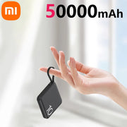 Xiaomi 50000mah Power Bank Mini Super Fast Chargr Portable External Battery Pack Powerbank Spare Batteries for iPhone 14 Samsung