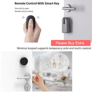 A1 Pro Max Bluetooth Smart Door Lock Tuya APP Remote Control Keyless Unlock Smart Life Cylinder DIY Easy Installation