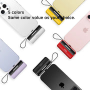 Xiaomi Mini Power Bank 5000mAh Capsule Power Bank PD20W Fast Charging External Battery Portable Battery for iPhone Android 2in1