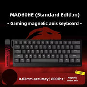 Mad Catz MAD60 Series Hot-Swappable Magnetic Keyboard-8000Hz Customizable High Precision ESports Gaming Keyboard PC Gamers