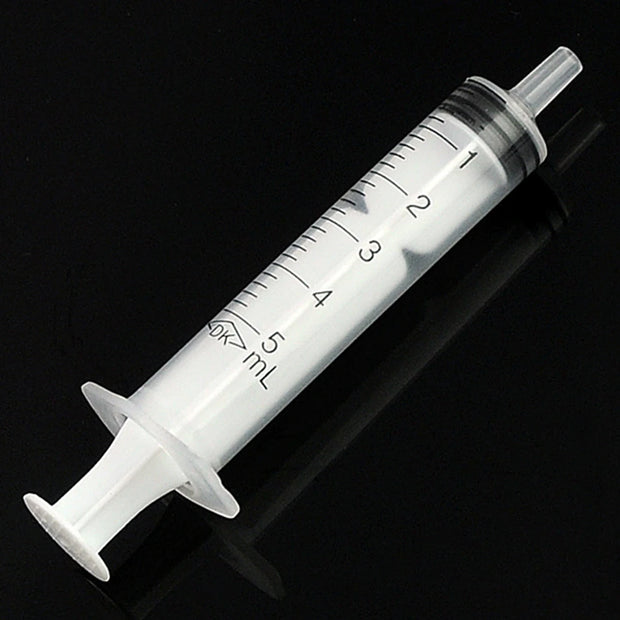 5/10/20/50/100Pcs No needle 5ml Plastic Reusable With OPP Health Measuring Cat Pet Feeding Nutrient Syringe Tools 5ML Syringe