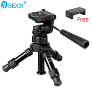 Portable Mini Tripods Profesional Aluminum  Stand Live Video Recording For Universal SLR Camera Smartphone