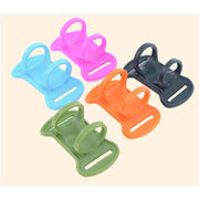 6.2*3.6*3cm/2.44*1.18" Headlamp Flashlight Holder 5 Colors Elastic Band Hands-Free Head Lamp Silicone Accessory Telescopes