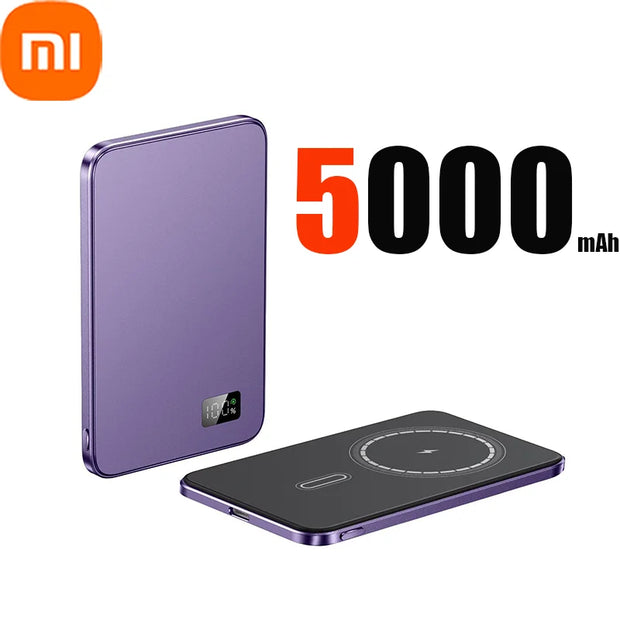 Xiaomi 10000mAh Thin Magnetic Wireless Power Bank PD25W Fast Charging Portable External Battery for Magsafe For iPhone Samsung