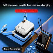 Xiaomi 50000mah Portable PD 120W Power Bank Two-way Fast Charger Mini Powerbank For iPhone Xiaomi Samsung