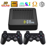 G11 Pro Built-in 60000 Game Video Game Console 4K HD 2.4G 256GB Wireless Controller Emuelec4.3 S905X2 Dual System Family Gamebox