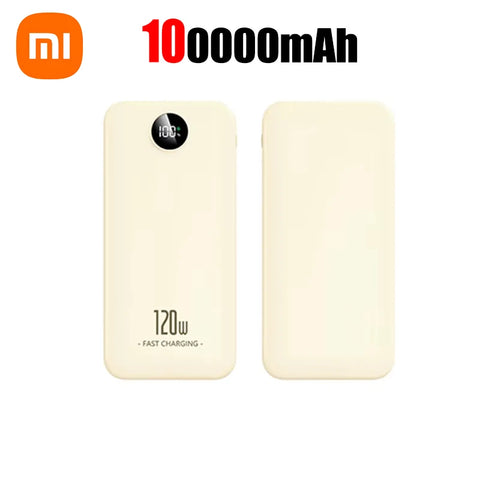 Xiaomi 120W Power Bank Large-capacity 200000mAh Super Fast Charging Portable Long Endurance Digital Display For Android IOS