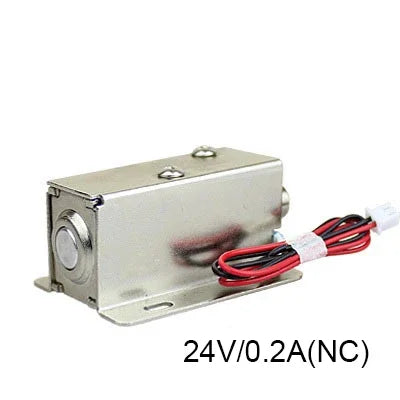 12V or 24V DC Mini Electric Metal Small Bolt Lock Magnetic For Drawer Locker Cabinet