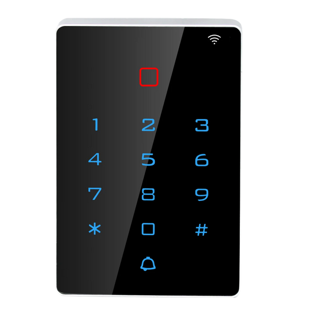 Wifi Tuya App RFID Access Control Keypad 2000 User EM 125KHz or IC Standalone Touch Card Reader for Access Control System