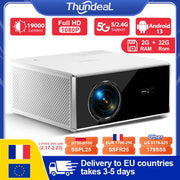 ThundeaL TDA7W Full HD 1080P Projector 4k Android 13.0 2G 32G WiFi 6 Home Theater TDA7 Beam Projector For Outdoor Meeting Video