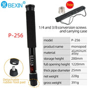 48 inch universal photography aluminum alloy monopod suitable for Samsung Xiaomi Huawei mobile phone holder Camera Accessory SLR