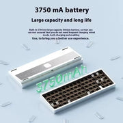 Sugar65 V2 Lucky65 Mini Custom Wireless Aluminum Mechanical Keyboards RGB Bluetooth Wired Gaming Hotswap Keyboard