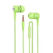 Wired Headphones 3.5mm Sport Earbuds with Bass Phone Earphones Stereo Headset with Mic volume control Music Earphones