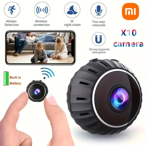 Xiaomi X10 WiFi Mini 1080P Camera intelligent Home Security Camera Nanny Cam Baby Monitor Indoor Video Motion Detection Recorder