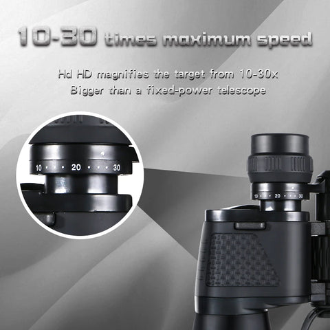 Eyebre 28Variable Magnification 10-30x50 Telescope High-Definition And High Magnification Binoculars Outdoors Searching For Bees