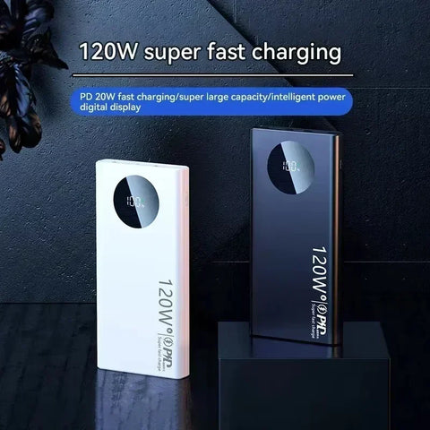 Xiaomi 120W 50000mAh High Capacity Power Bank Fast Charging Powerbank Portable Battery Charger For iPhone Samsung Huawei 2025