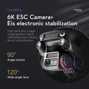 KBDFA S2S Mini Drone 4k 8K HD Camera Obstacle Avoidance Aerial Photography Brushless Motor Foldable Rc Quadcopter Kid Toy