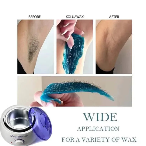 Wax Heater Machine for Hair Removal Wax Beans Warmer Depilatory Wax-melting Pot Depilation Epilator Heater Wax Machine Kit