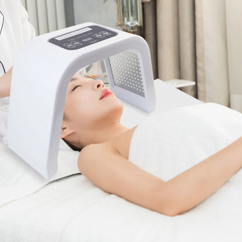 7 Colors PDT LED Photon Light Therapy Skin Rejuvenation Facial Anti-aging Machine Acne Treatment Beauty SPA Machine