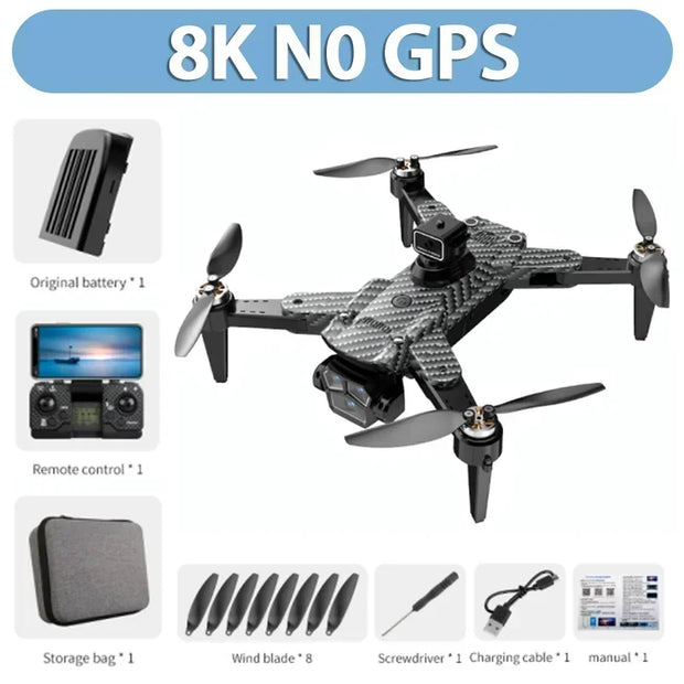 XIAOMI MIJIA New Original S196GPS Drone 8K 5G Professional HD Aerial Photography Dual-Camera Obstacle Avoidance Helicopter 8000M