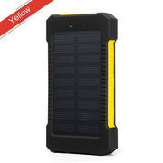 200000mAh Portable Solar Power Bank External Battery Fast Charging Waterproof Powerbank with SOS Flashlight Poverbank for Xiaomi