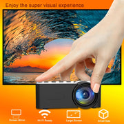 YT100 Projector Mini Portable High Quality with Mirroring Supported for Home Theater