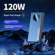 Xiaomi 120W 50000mAh High Capacity Power Bank Fast Charging Powerbank Portable Battery Charger For iPhone Samsung Huawei 2025