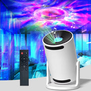 Kxm-006 Projector Light Planet Projection Lamp Night Light Black Holes Earth Moon Sky Lighting Remote Bluetooth Speaker