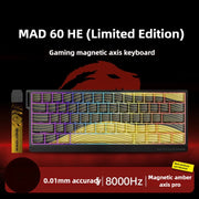 Mad Catz MAD60 Series Hot-Swappable Magnetic Keyboard-8000Hz Customizable High Precision ESports Gaming Keyboard PC Gamers