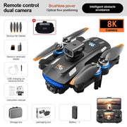 New M6 RC Drone 8K Professional HD Camera Airplane 5G WIFI FPV Video UAV With Screen Remote Control Quadcopter Dron Toys Gifts