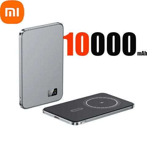 Xiaomi 10000mAh Thin Magnetic Wireless Power Bank PD25W Fast Charging Portable External Battery for Magsafe For iPhone Samsung