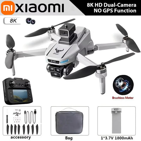 Xiaomi  SG109 PRO MAX Drone 8K Professional GPS HD Camera Drones 5G WIFI FPV Video UAV 5.9 Inch Large Screen Remote Control RC