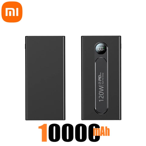 Xiaomi New Portable Power Bank 50000mAh PowerBank 120W Super Fast Charging External Battery With Dual USB For iPhone Android New