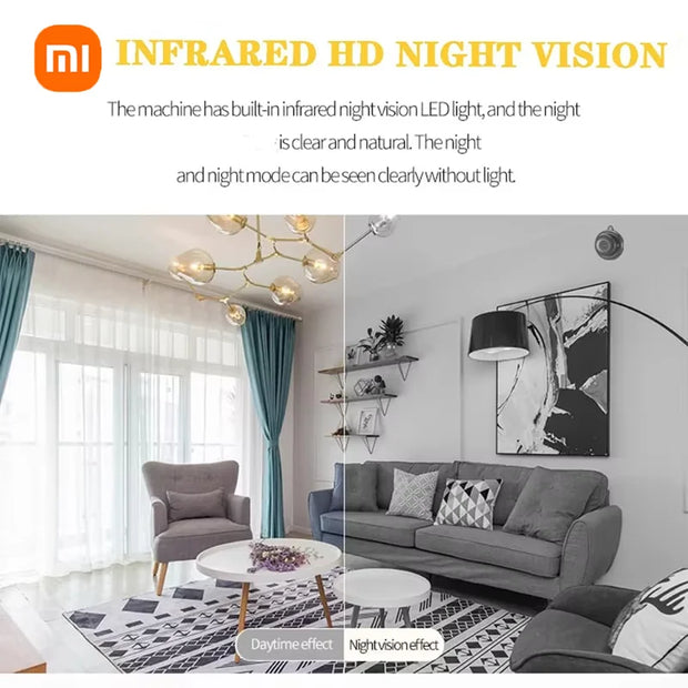 Xiaomi 1080p Mini Camera Home Small Wireless Wifi Camera Outdoor Upgraded Baby Pet Motion Detection Security Night Vision Camera